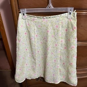 Vintage floral skirt